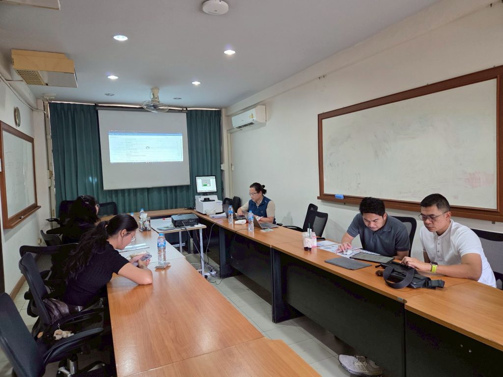 SpectraStar NIR demonstration session with researchers at Research Instrument Center, Khon Kaen University