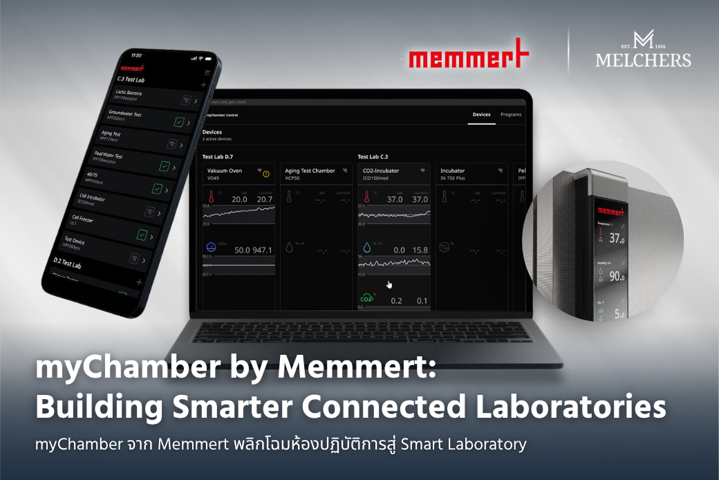 myChamber by Memmert: Building Smarter Connected Laboratories